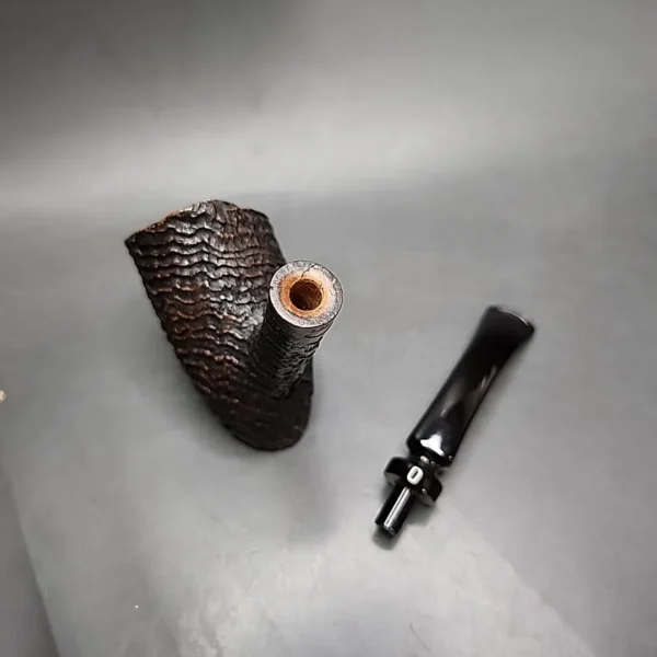 S Bang Pre-1984 Sandblasted Freehand Sitter Estate Briar Pipe, Unsmoked - Image 12