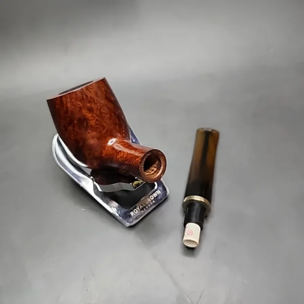 Vauen 3986 Smooth Billiard Estate Briar Pipe, Unsmoked, 9mm - Image 12