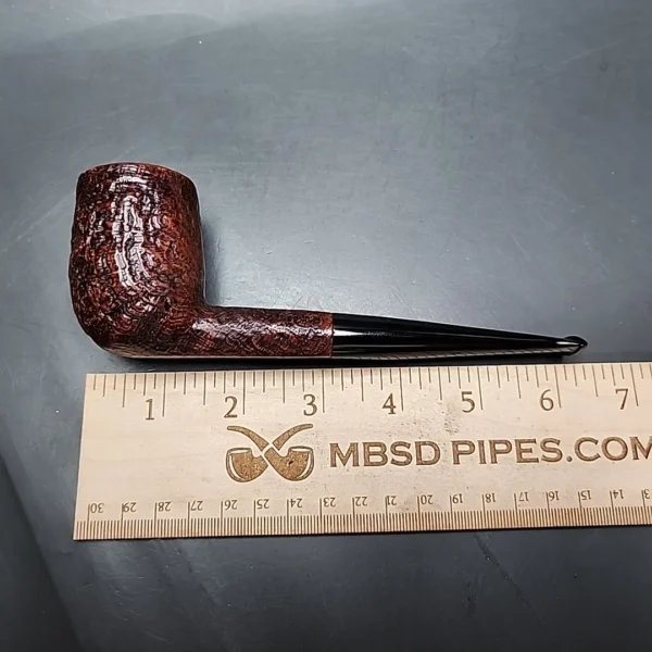 1961 Dunhill Shell Briar ODA 835 Billiard Estate Briar Pipe, English Estates - Image 12