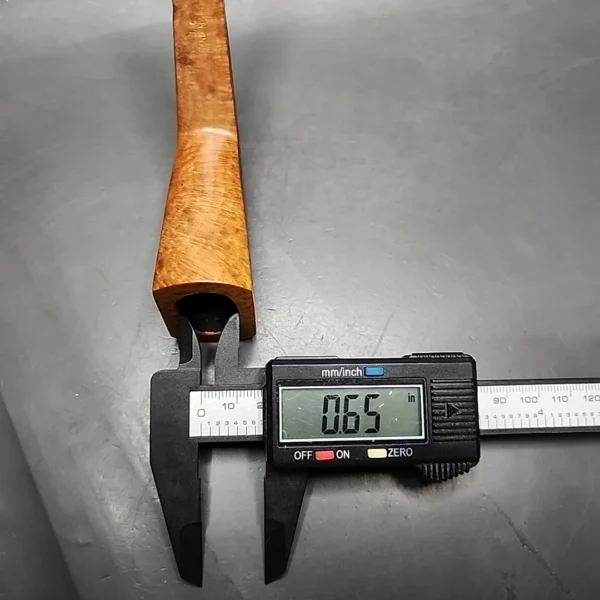 Joe Cortegiano Magnum Rusticated Zulu Estate Briar Pipe, Unsmoked - Image 12