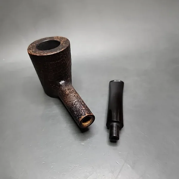 Savory's Argyll 207 Sandblasted Poker Estate Briar Pipe, English Estates - Image 12