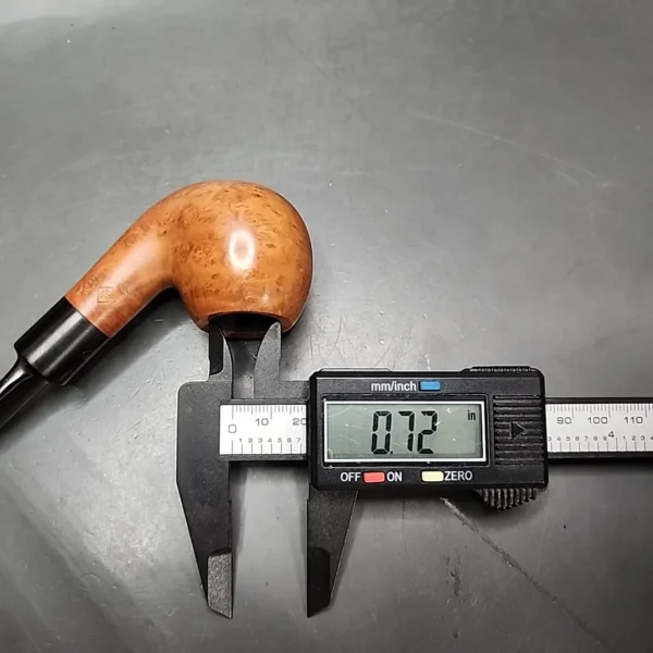 BBB 3 Star Smooth Bent Apple Estate Briar Pipe, Unsmoked - Image 12