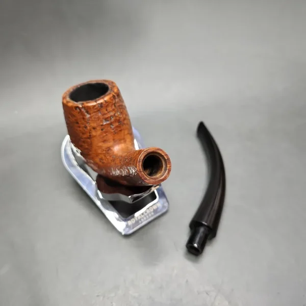 1960 Dunhill Tanshell 120 4T Bent Billiard Estate Briar Pipe, 6mm, English Estates - Image 12