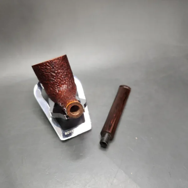 Dave Neeb Rusticated Zulu Handmade Briar Pipe, New - Image 12