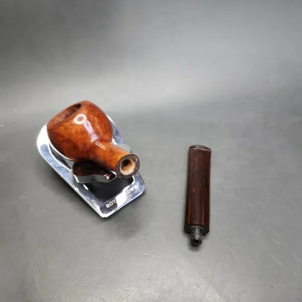 Dave Neeb Smooth Prince Handmade Briar Pipe, New - Image 12