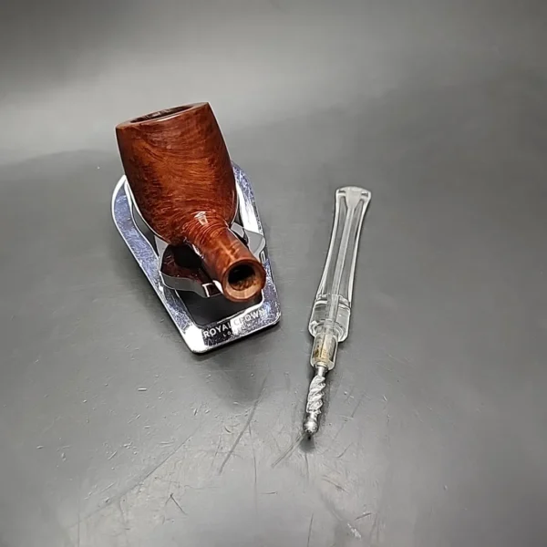 Lloyds Deluxe by Lorenzo Smooth Billiard Estate Briar Pipe, Italian Estates - Image 13