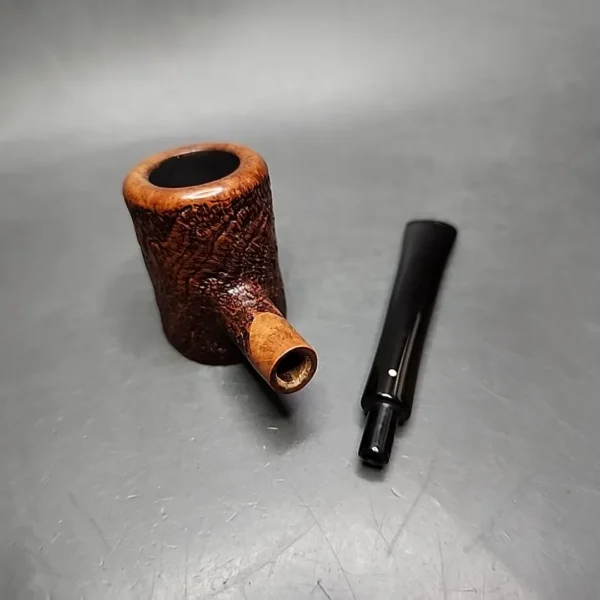Dunhill Shell 6475 Sandblasted Poker Estate Briar Pipe, English Estates - Image 13