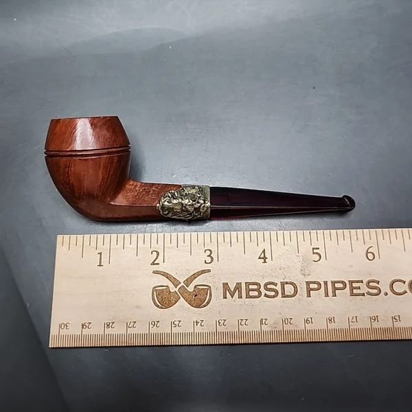 Pre-Kaywoodie KBB Blue Line Bakelite Bulldog Estate Briar Pipe, Unsmoked - Image 13