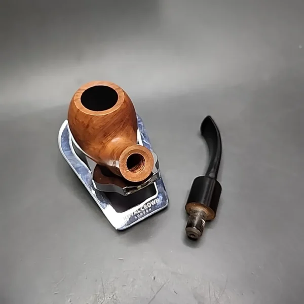 BBB 3 Star Smooth Bent Apple Estate Briar Pipe, Unsmoked - Image 13