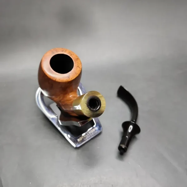 Savinelli Nonpareil 9614 Smooth Oom Paul Estate Briar Pipe, Italian Estates - Image 13