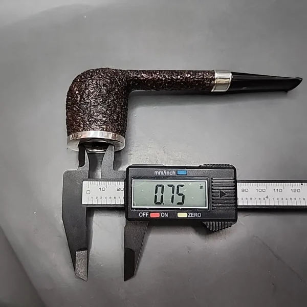 Elwood by Les Wood Silver Cap Canadian Estate Briar Pipe, English Estates - Image 13