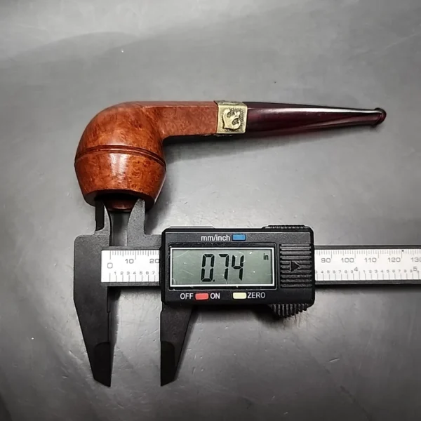 Pre-Kaywoodie KBB Blue Line Bakelite Bulldog Estate Briar Pipe, Unsmoked - Image 14