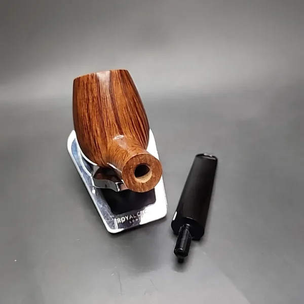 WO Larsen Straight Grain Pearl Smooth Brandy Estate Briar Pipe, Danish Estates - Image 14