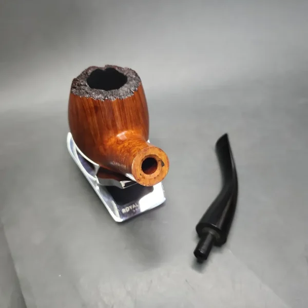 Willmer AAA Straight Grain Bent Apple Estate Briar Pipe, English Estates - Image 14
