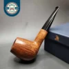 WO Larsen Straight Grain Pearl Smooth Brandy Estate Briar Pipe, Danish Estates