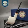 MBSD Meerschaum Deluxe Pot Block Meerschaum Pipe, Briar-Mortise, 9mm