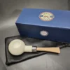 MBSD Silver Meerschaum Army Mount Prince Block Meerschaum Pipe - Image 3