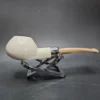 MBSD Silver Meerschaum Army Mount Prince Block Meerschaum Pipe - Image 4