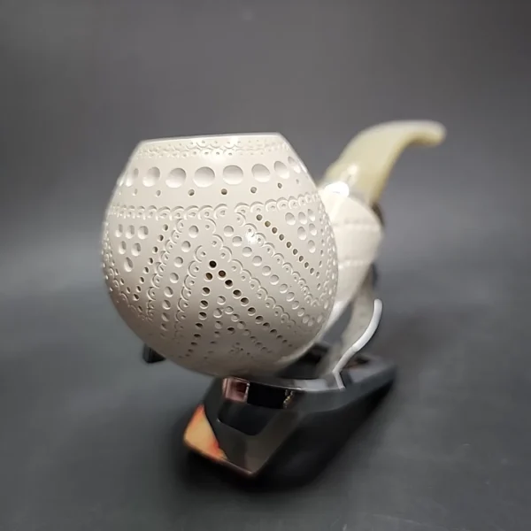 MBSD Meerschaum Reverse Calabash Block Meerschaum Pipe - Image 4
