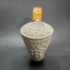 MBSD Meerschaum Silver Reverse Calabash Vase Block Meerschaum Pipe, New - Image 4