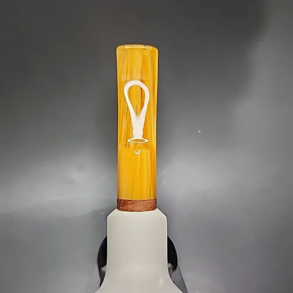 MBSD Meerschaum Deluxe Cobra Block Meerschaum Pipe, Briar-Mortise - Image 6