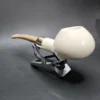 MBSD Silver Meerschaum Army Mount Prince Block Meerschaum Pipe - Image 6