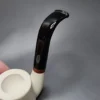 MBSD Meerschaum Deluxe Oom Paul Block Meerschaum Pipe, Briar-Mortise - Image 7