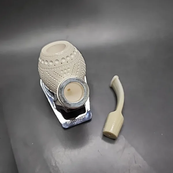 MBSD Meerschaum Reverse Calabash Block Meerschaum Pipe - Image 11