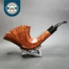 2001 Clarence Mickles Magnum Facet Freehand Estate Briar Pipe, American Estates