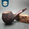 2020 Jack Howell Sandblasted Hawkbill Estate Briar Pipe, Unsmoked