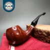 Vauen 6842 Smooth Bent Apple Estate Briar Pipe, Unsmoked, 9mm