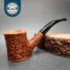 Radice Rind Rusticated Cherrywood Estate Briar Pipe, Unsmoked