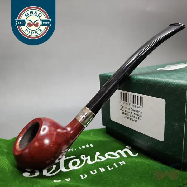 Peterson Carroll of Carrollton 2024 158/248 Demiwarden Tomato Briar Pipe, New