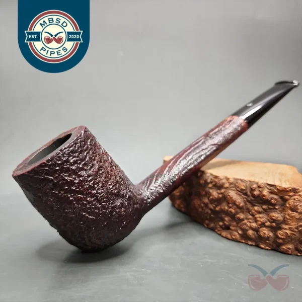 1988 Ashton Pebble Grain LX Sandblasted Canadian Estate Briar Pipe, English Estates