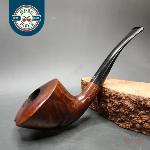 Astleys Smooth Freehand Dublin Estate Briar Pipe, English Estates