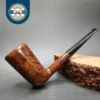 North Dane (Georg Jensen) Gigant Smooth Stack Estate Briar Pipe, Danish Estates