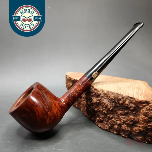 GBD Extra Dry 1028 Smooth Pot Estate Briar Pipe, Unsmoked