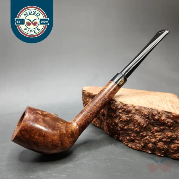 GBD Corsaire 205 Smooth Cutty Estate Briar Pipe, Unsmoked