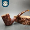 Dave Neeb Rusticated Dublin Handmade Briar Pipe, New