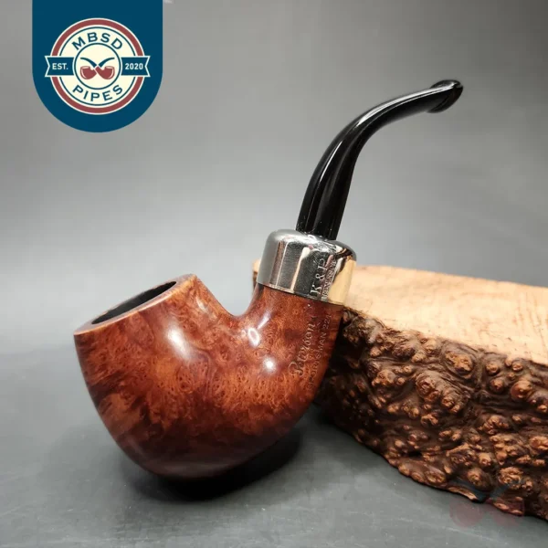 Peterson Sportsman 221 Nosewarmer Bent Billiard Estate Briar Pipe, Irish Estates