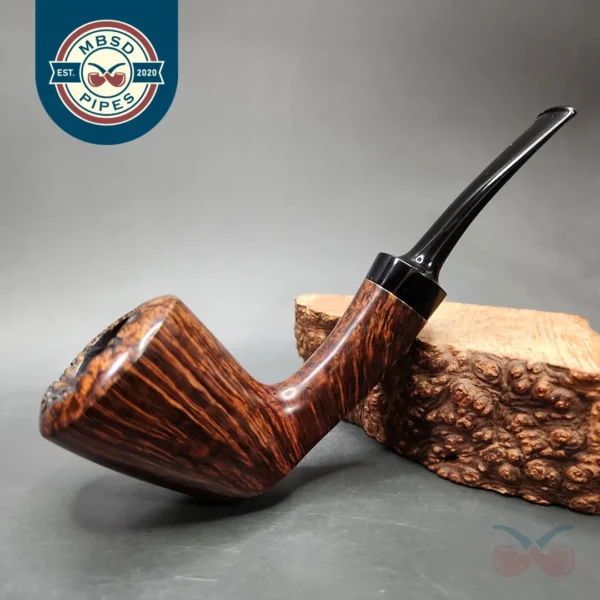 Mike Sebastian Bay Smooth Dublin w/ Plateau Estate Briar Pipe, Danish Estates