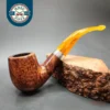 Peterson Rosslare 69 Smooth Bent Billiard Estate Briar Pipe, Irish Estates