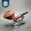 2015 Vermont Freehand Norse Dog Sandblasted Rhodesian Estate Briar Pipe, American Estates