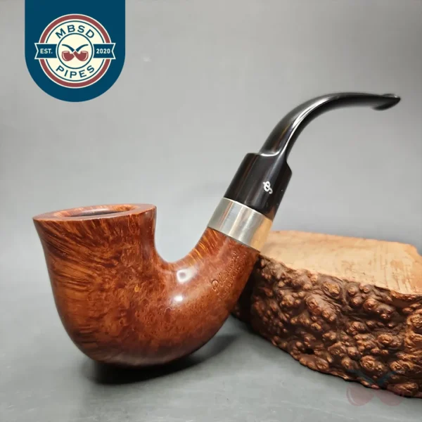1987 Peterson Sherlock Holmes Original Smooth Calabash Estate Briar Pipe, 9mm Irish Estates