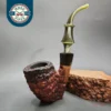 Ben Wade Monte Verdi Rusticated Freehand Sitter Estate Briar Pipe, Danish Estates