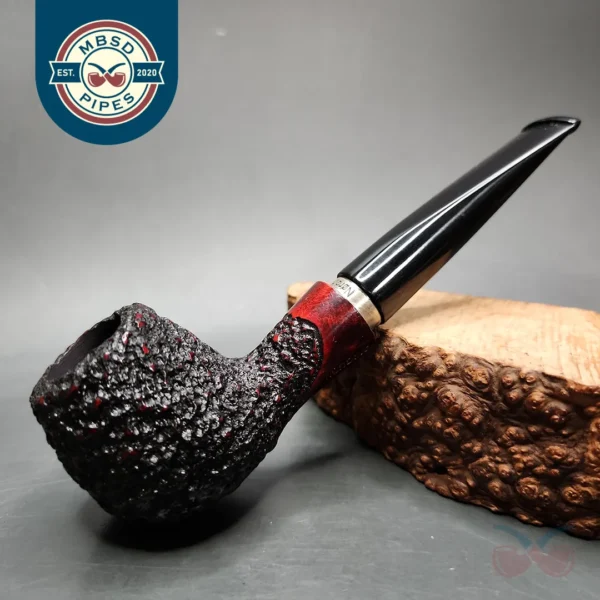 Nording Rusticated Apple Estate Briar Pipe, Danish Estates