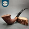 2000 JT Cooke Magnum Sandblasted Calabash Estate Briar Pipe, Unsmoked
