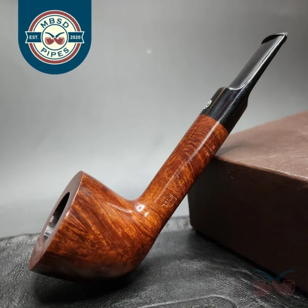 James Upshall Tilshead Smooth Dublin Estate Briar Pipe, Unsmoked
