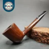 James Upshall Smooth Facet Shank Canadian Estate Briar Pipe, Unsmoked
