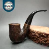 Sasieni 80XS Windsor Sandblasted Oom Paul Estate Briar Pipe, English Estates